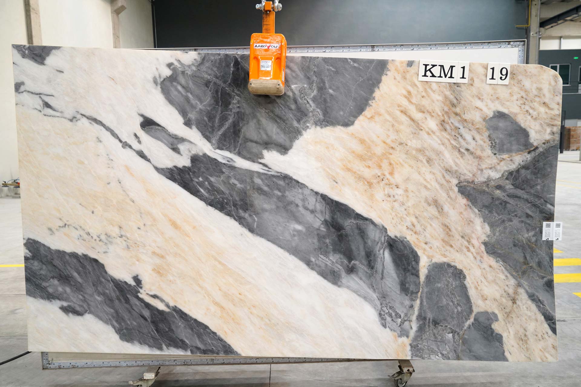 PANDA GREY - KAMER MARBLE