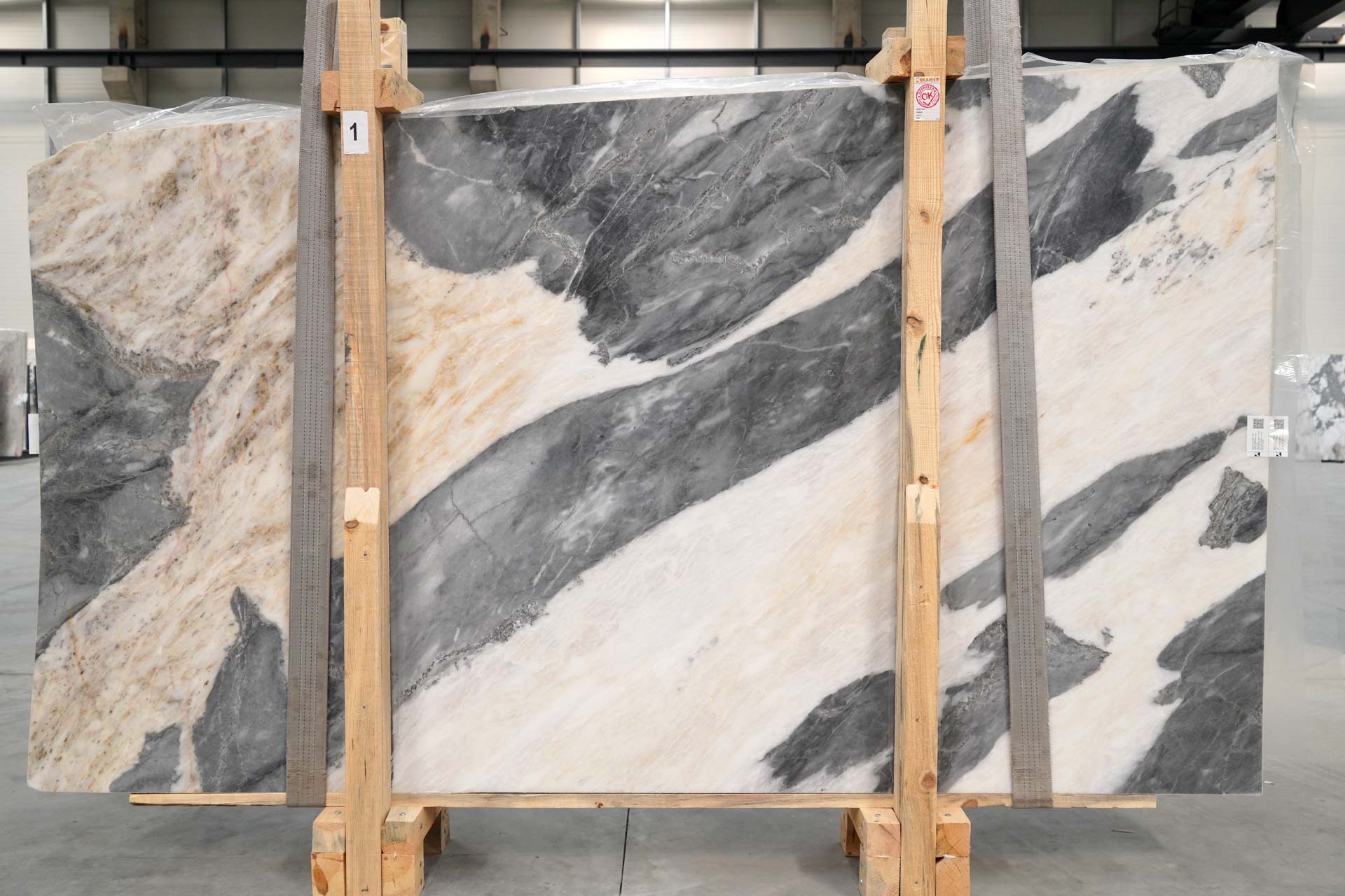 PANDA GREY - KAMER MARBLE