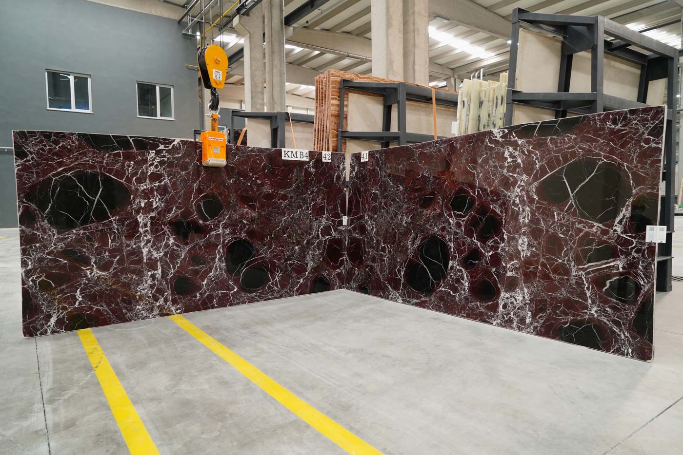 ROSSO LEPANTO - KAMER MARBLE